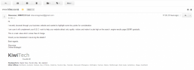 Spam Email Example