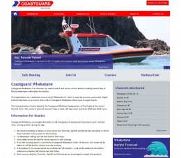 Coastguard Whakatane Homepage