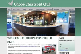 Ohope Chartered Club Desktop view