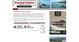 screenshot hamertons lawyers limited