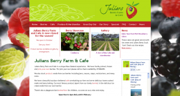 screenshot julians berry farm and cafe