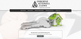 Osborne Attewell Clews Website Screenshot