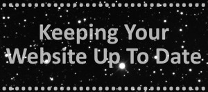 Keeping your website up to date