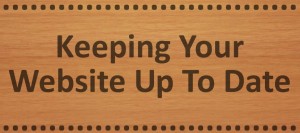 Keeping your website up to date